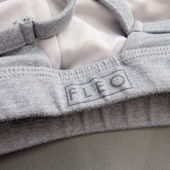 Fleo Light Gray Women's Bralette - Picture 3 of 4